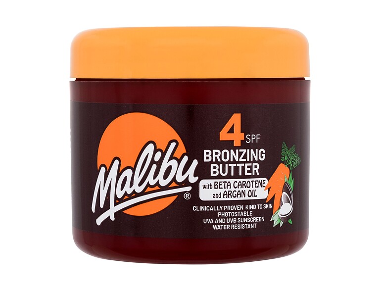 Soin solaire corps Malibu Bronzing Butter With Carotene & Argan Oil SPF4 300 ml