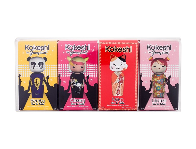 Eau de Toilette Kokeshi By Jeremy Scott Miniatures 5 ml Sets