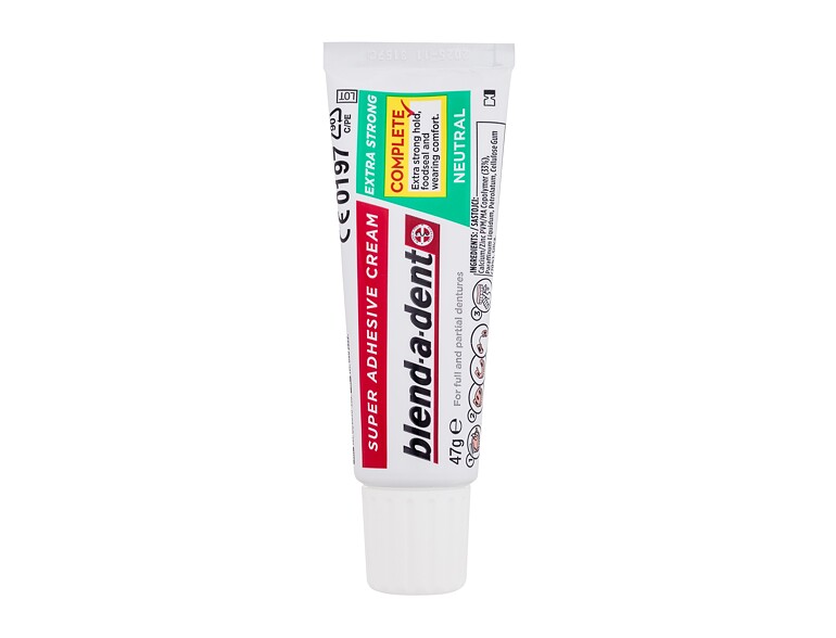 Fixiercreme Blend-a-dent Extra Strong Neutral Super Adhesive Cream 47 g Beschädigte Schachtel