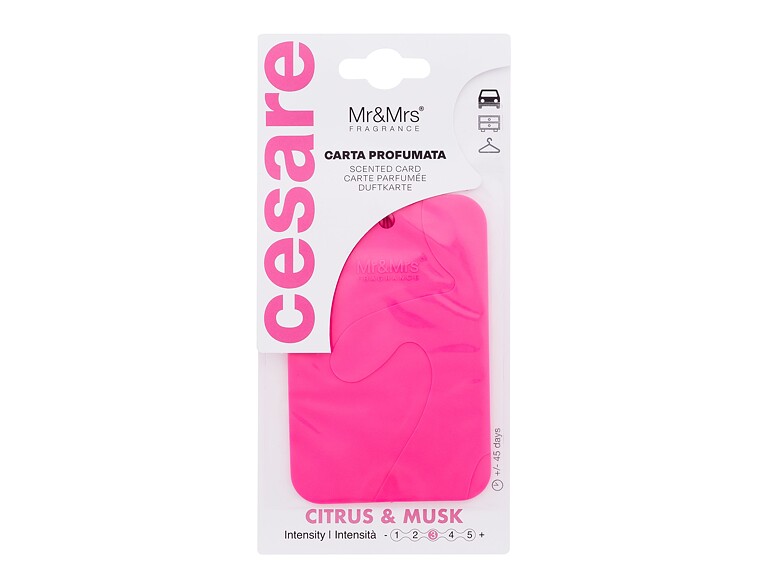 Autoduft Mr&Mrs Fragrance Cesare Scented Card Cistrus & Musk 1 St.