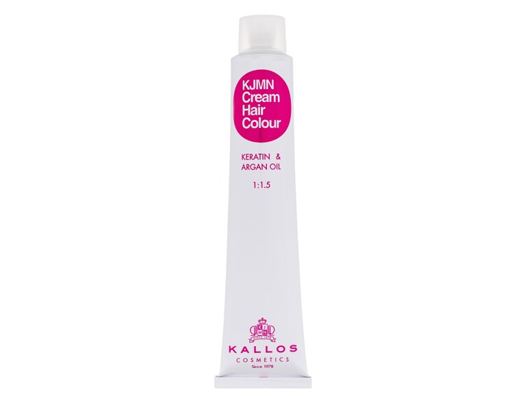 Haarfarbe Kallos Cosmetics KJMN Cream Hair Colour Keratin & Argan Oil 100 ml 8.34I Intense Copper Red