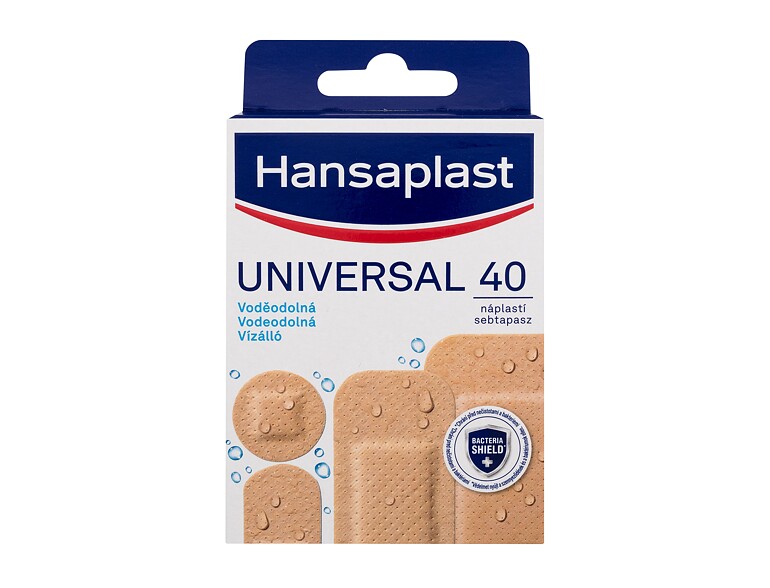 Pflaster Hansaplast Universal Waterproof Plaster 40 St. Beschädigte Schachtel