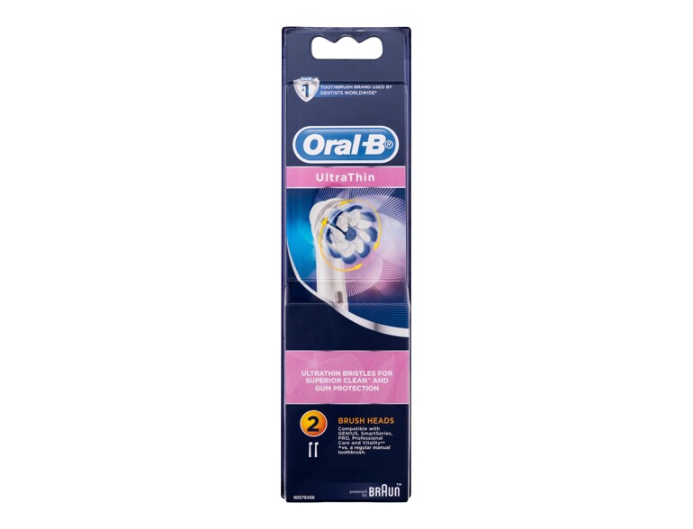 Zahnbürstenkopf Oral-B Ultra Thin 2 St. Beschädigte Verpackung