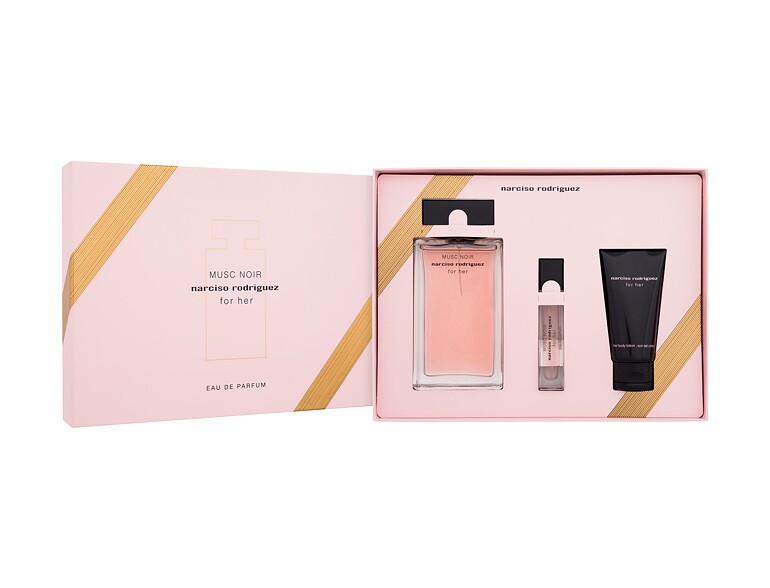 Eau de Parfum Narciso Rodriguez For Her Musc Noir 100 ml Beschädigte Schachtel Sets