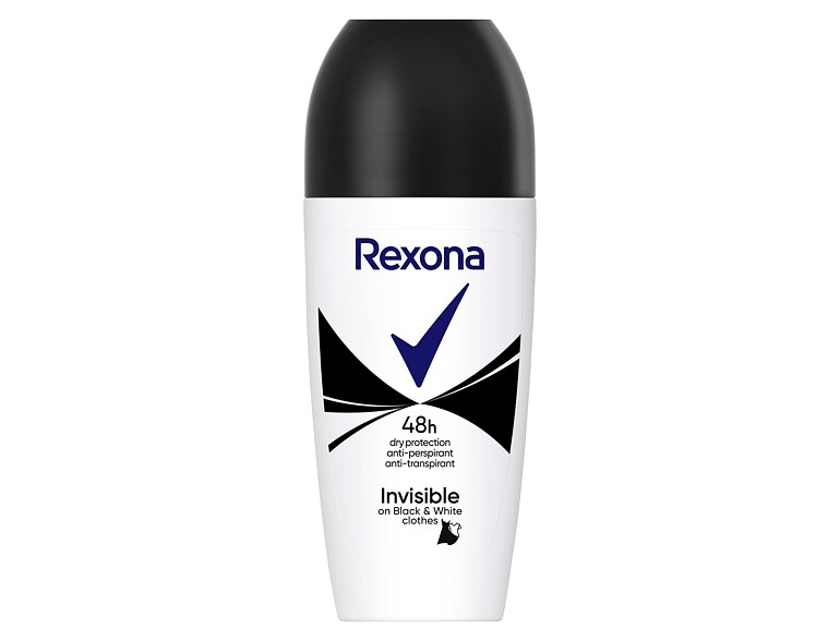 Antiperspirant Rexona MotionSense Invisible Black + White 50 ml