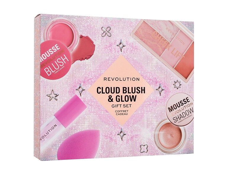 Lidschatten Makeup Revolution London Cloud Blush & Glow Gift Set 4 g Sets