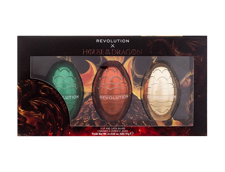 Lippenbalsam Makeup Revolution London House Of The Dragon Lip & Cheek Balm 9 g Sets