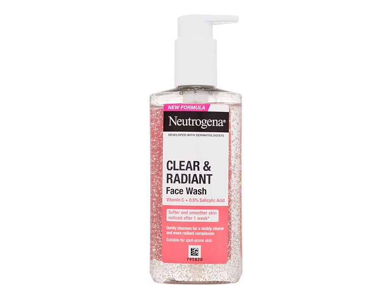 Reinigungsgel Neutrogena Clear & Radiant Face Wash 200 ml