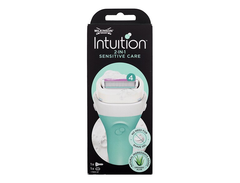 Rasoio Wilkinson Sword Intuition Sensitive Care 1 St. scatola danneggiata