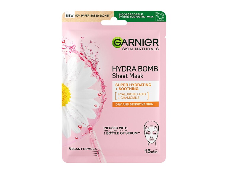 Gesichtsmaske Garnier Skin Naturals Moisture + Comfort 1 St.