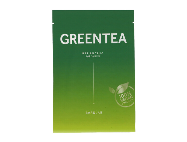 Gesichtsmaske Barulab Green Tea Balancing Face Mask 23 g