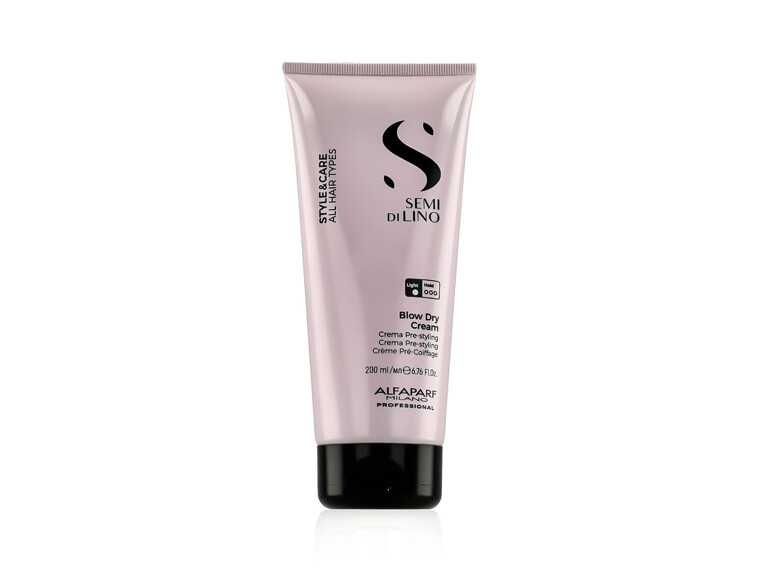 Hitzeschutz ALFAPARF MILANO Semi Di Lino Style & Care Blow Dry Cream 200 ml