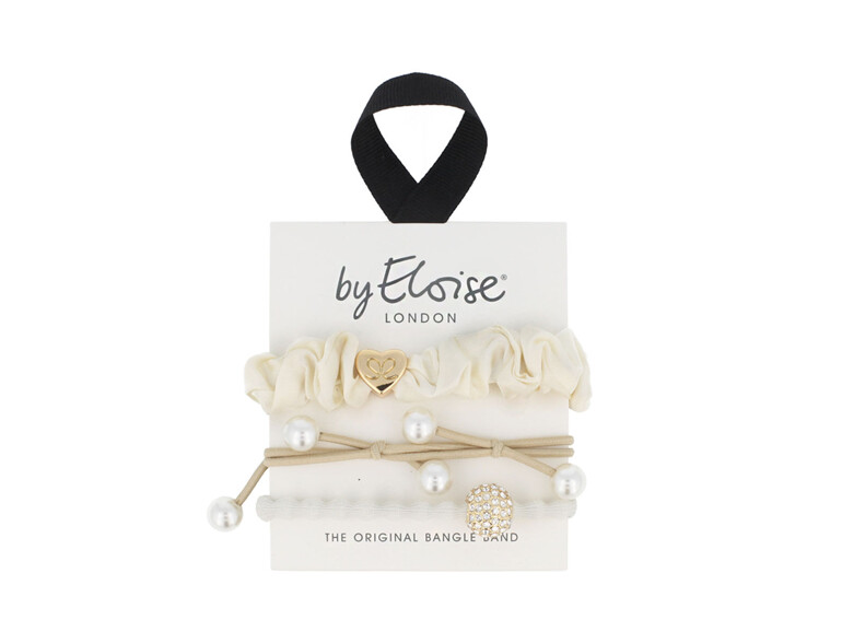 Haargummi By Eloise London Bangle Set White Party 1 St.