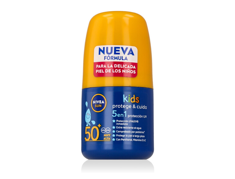 Sonnenschutz Nivea Sun Kids Protect & Care Rollerball SPF50+ 50 ml