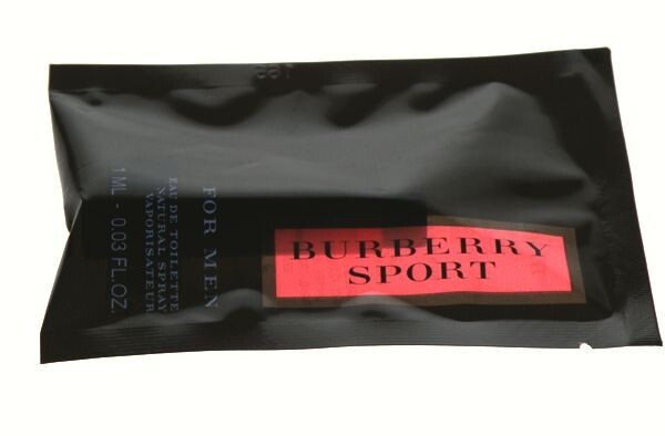 Eau de Toilette Burberry Sport For Men 1 ml Proben