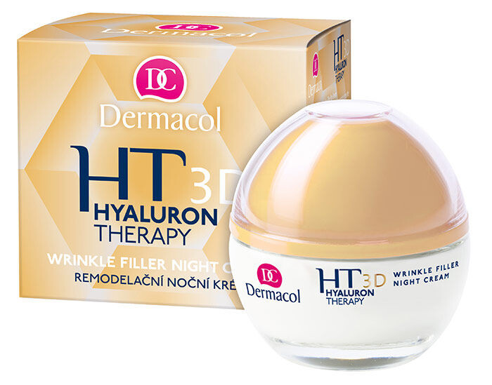 Crema notte per il viso Dermacol 3D Hyaluron Therapy 50 ml