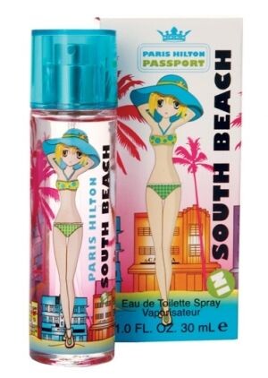 Eau de toilette Paris Hilton Passport South Beach 7,5 ml Tester