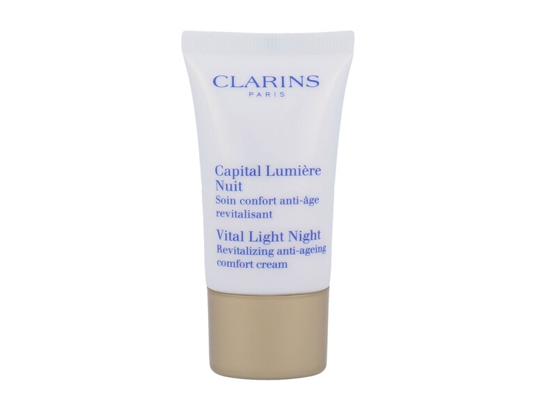 Crema notte per il viso Clarins Vital Light Comfort 15 ml Tester