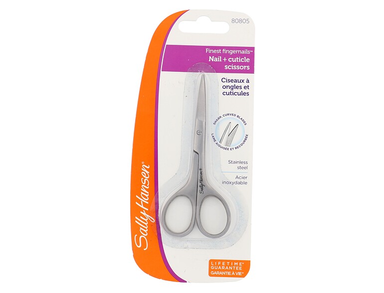 Maniküre Sally Hansen Finest Fingernails Nail Cuticle Scissors 1 St. Beschädigte Verpackung