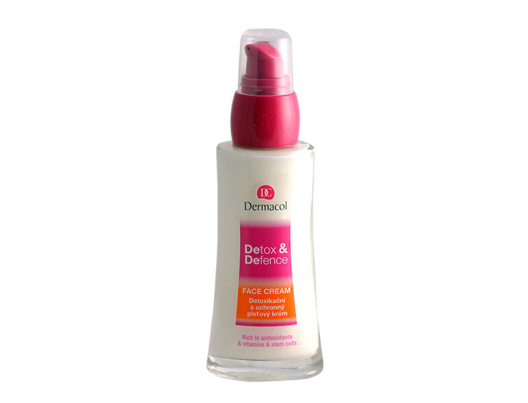 Tagescreme Dermacol Detox & Defence 50 ml Beschädigte Schachtel