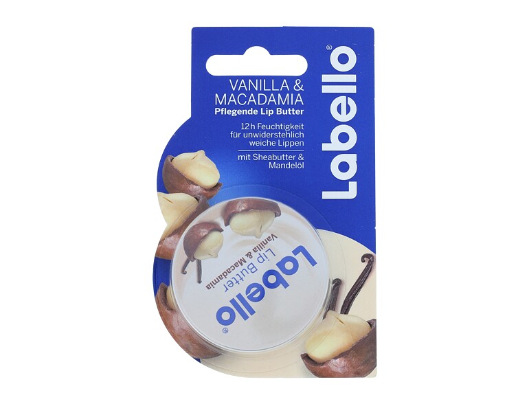 Balsamo per le labbra Labello Lip Butter Vanilla & Macadamia 19 ml