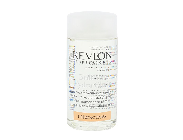 Sieri e trattamenti per capelli Revlon Professional Interactives Brilliant Hydra Elixir 125 ml scato
