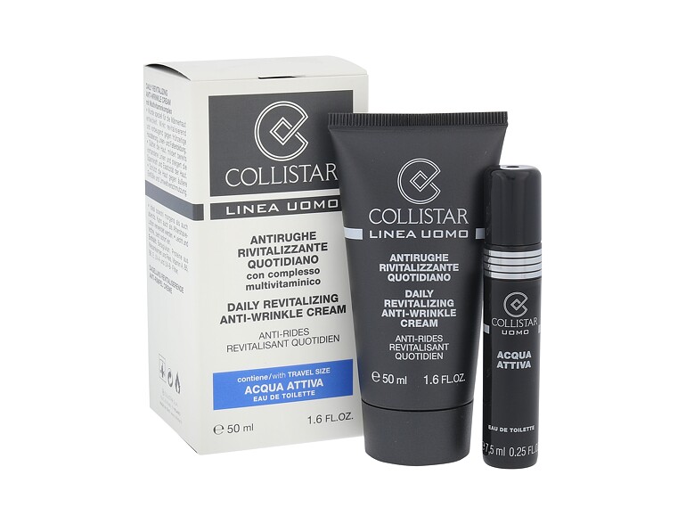 Tagescreme Collistar Men Daily Revitalizing 50 ml Sets