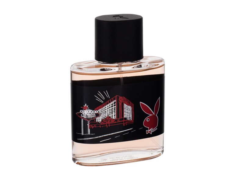 Eau de toilette Playboy Vegas For Him 50 ml boîte endommagée