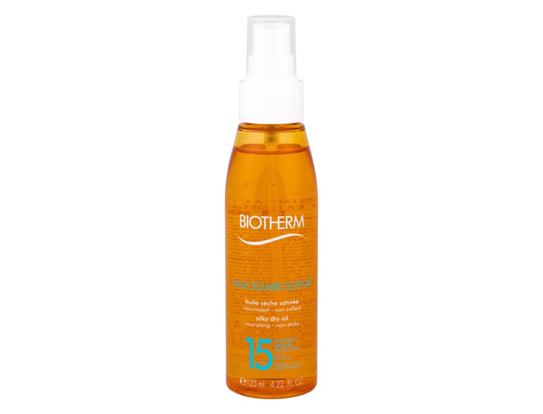 Soin solaire corps Biotherm Huile Solaire Silky Dry Oil SPF15 125 ml