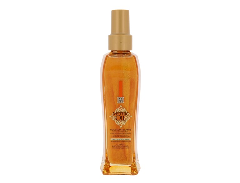 Olio per il corpo L'Oréal Professionnel Mythic Oil Shimmering Oil For Body And Hair 100 ml senza sca