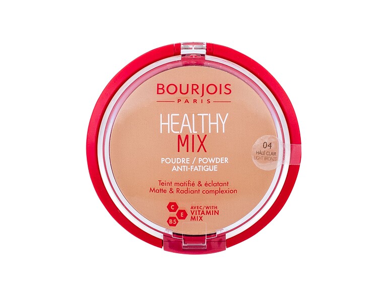 Puder BOURJOIS Paris Healthy Mix Anti-Fatigue 11 g 04 Light Bronze