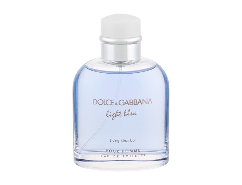 Eau de Toilette Dolce&Gabbana Light Blue Living Stromboli Pour Homme 125 ml scatola danneggiata