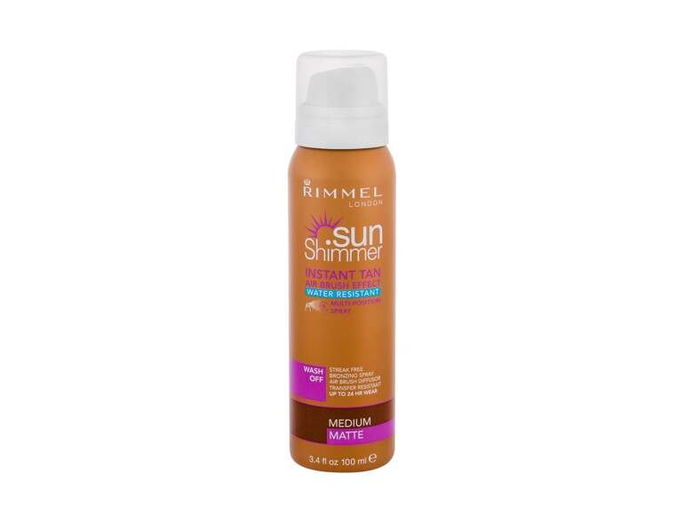 Autobronzant  Rimmel London Sun Shimmer Instant Tan 100 ml Medium