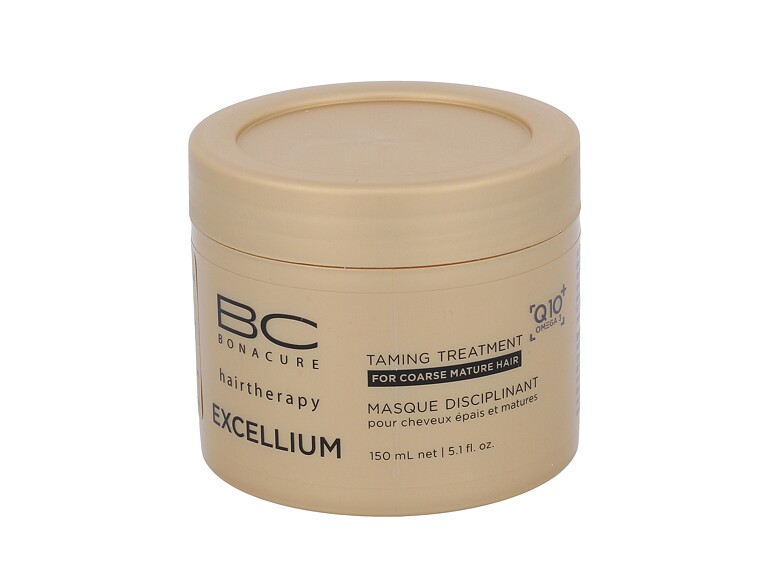 Masque cheveux Schwarzkopf Professional BC Bonacure Excellium 150 ml boîte endommagée