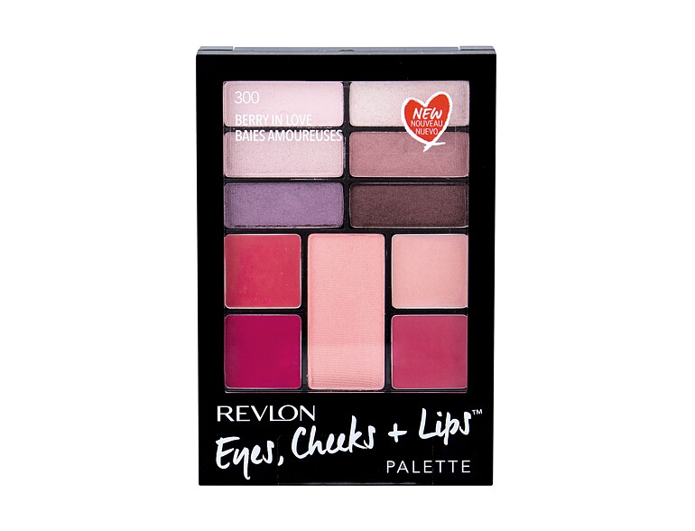 Palette de maquillage Revlon Eyes, Cheeks + Lips 15,64 g 300 Berry In Love Sets