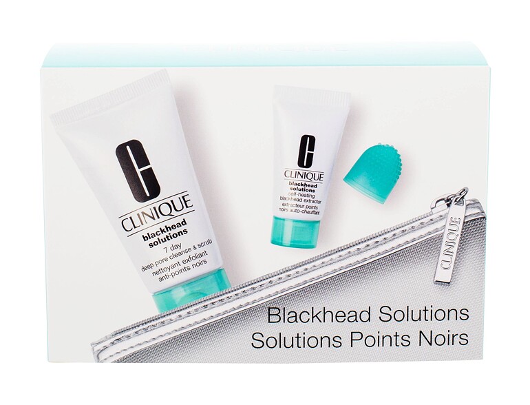 Reinigungsgel Clinique Blackhead Solutions 7 Day Deep Pore Cleanse & Scrub 30 ml Beschädigte Schachtel Sets