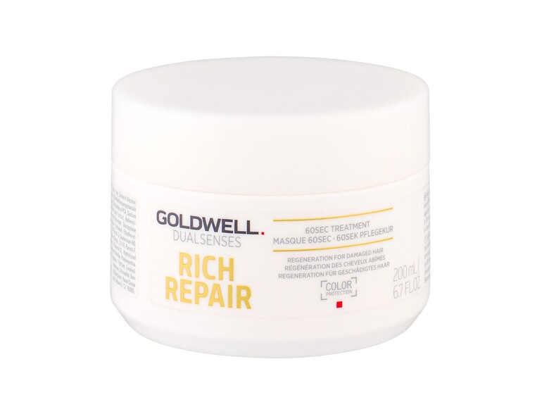 Maschera per capelli Goldwell Dualsenses Rich Repair 60sec Treatment 200 ml