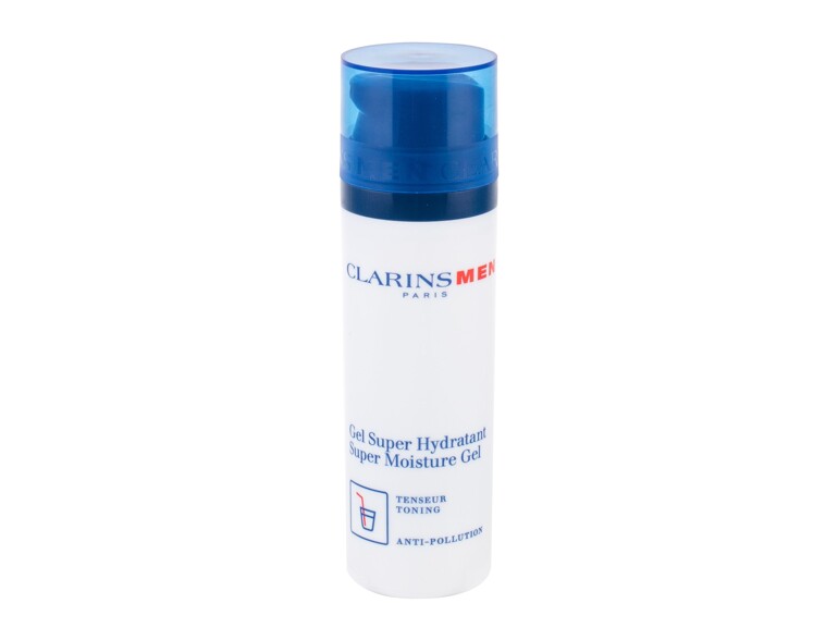 Gesichtsgel Clarins Men Super Moisture Gel 50 ml Beschädigte Schachtel