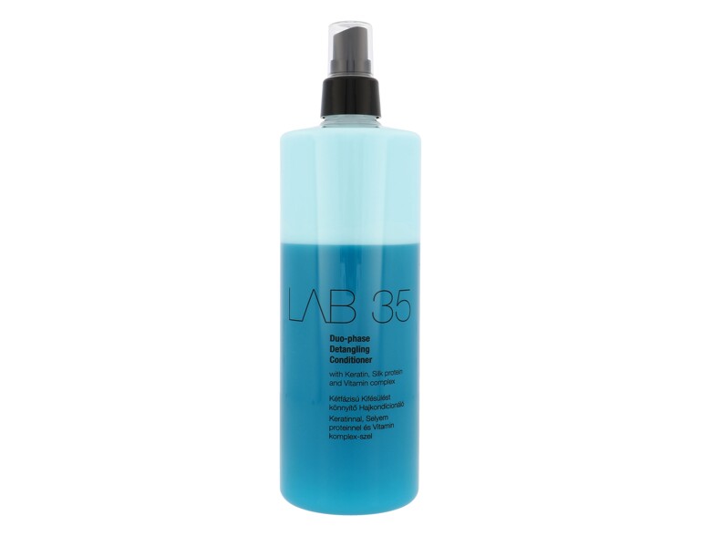  Après-shampooing Kallos Cosmetics Lab 35 Duo-Phase Detangling 500 ml flacon endommagé