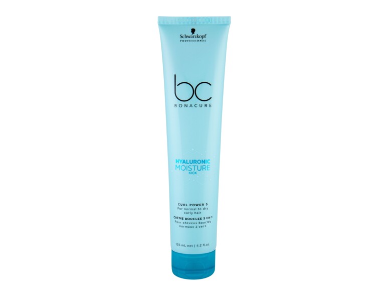 Haarmaske Schwarzkopf Professional BC Bonacure Hyaluronic Moisture Kick Curl Power 5 125 ml ohne Schachtel