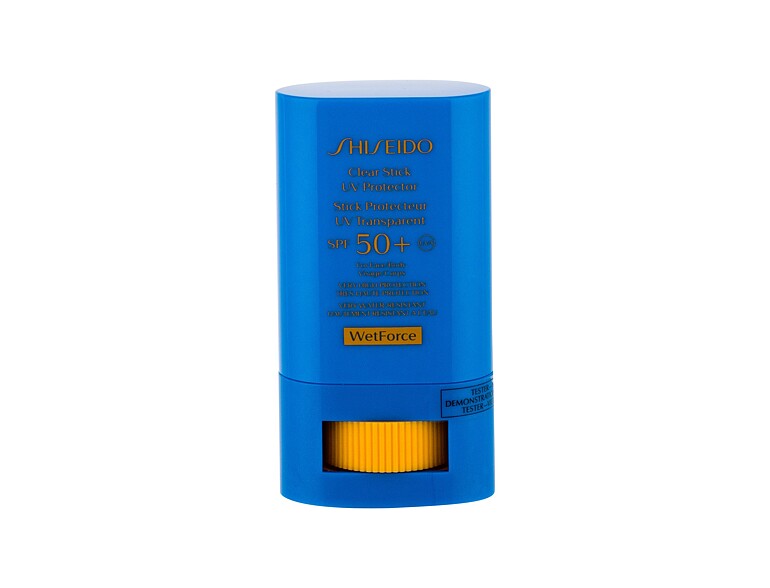 Sonnenschutz fürs Gesicht Shiseido UV Protective Clear Stick SPF50+ 15 g Tester