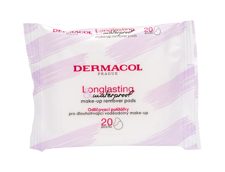 Reinigungstücher  Dermacol Longlasting & Waterproof 20 St.