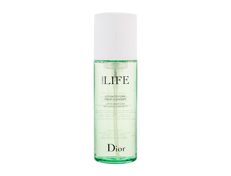 Schiuma detergente Christian Dior Hydra Life Lotion to Foam Fresh Cleanser 190 ml scatola danneggiat