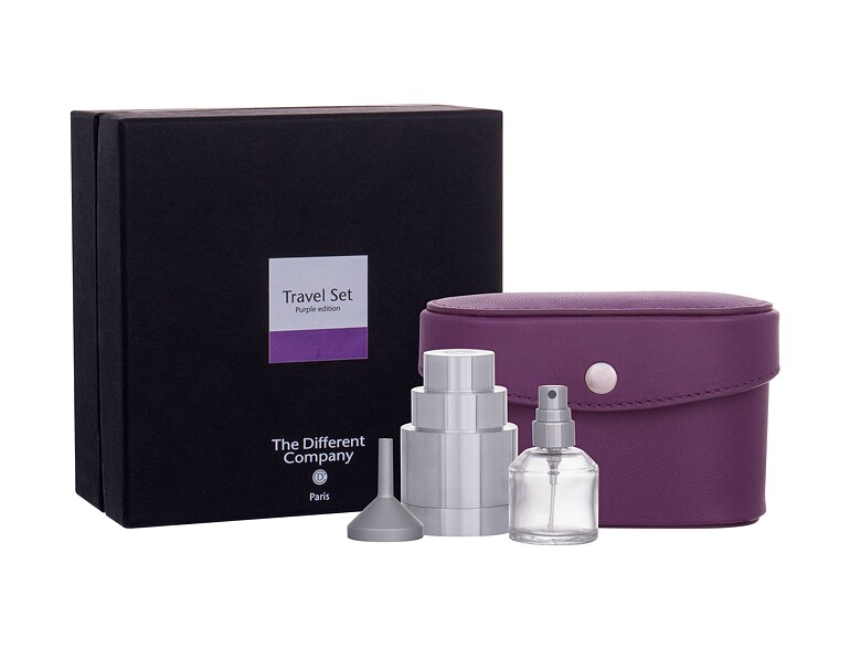 Flacon rechargeable The Different Company Travel Set Purple 10 ml Sets