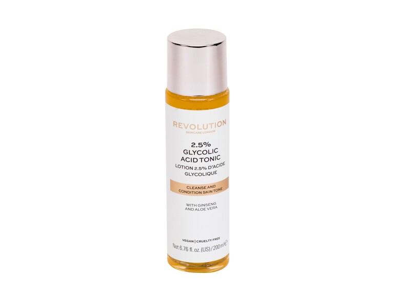 Gesichtswasser und Spray Revolution Skincare Glycolic Acid 2,5% Tonic 200 ml