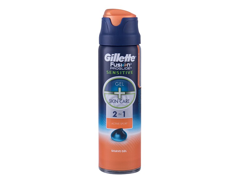 Rasiergel Gillette Fusion Proglide Sensitive 2in1 Active Sport 170 ml
