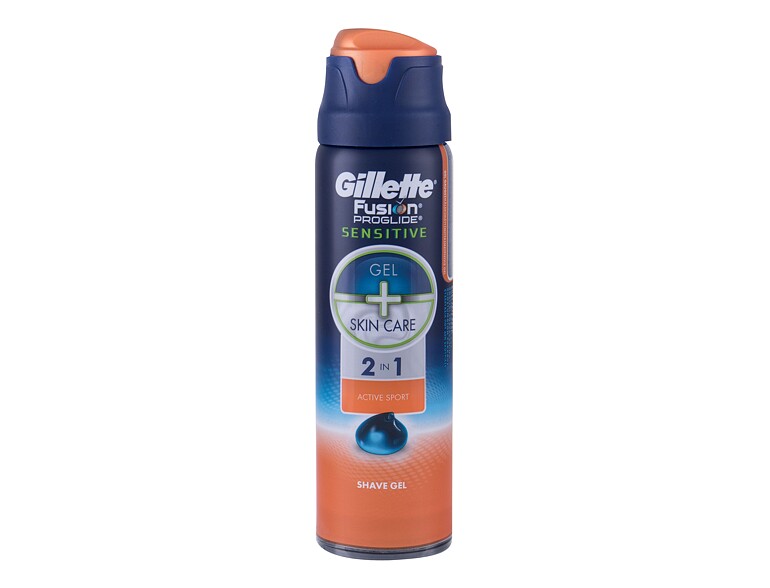 Gel de rasage Gillette Fusion Proglide Sensitive 2in1 Active Sport 170 ml