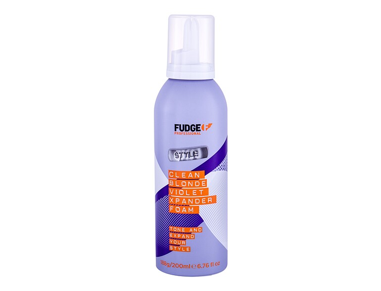 Haarfestiger Fudge Professional Clean Blonde Violet Xpander Foam 200 ml