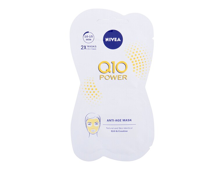 Maschera per il viso Nivea Q10 Power Anti-Age 15 ml