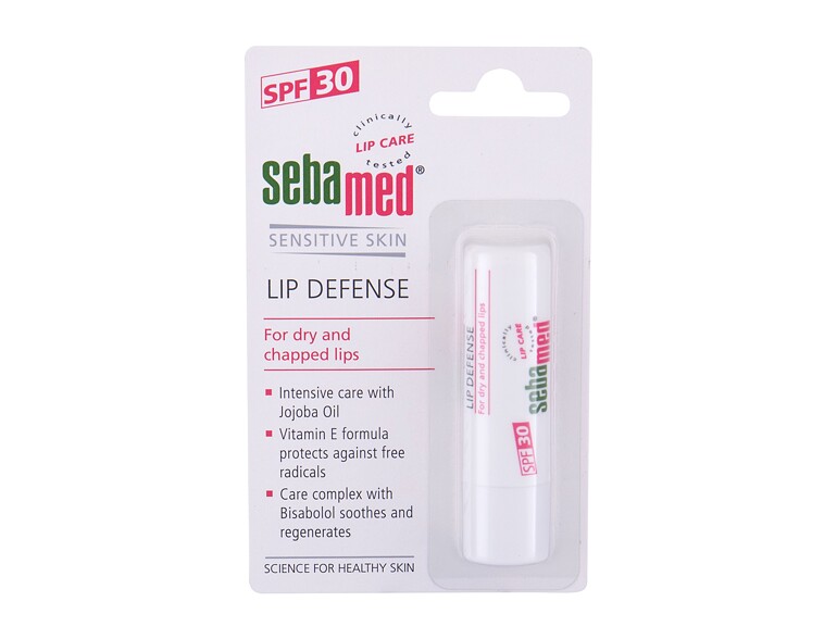 Balsamo per le labbra SebaMed Sensitive Skin Lip Defense SPF30 4,8 g